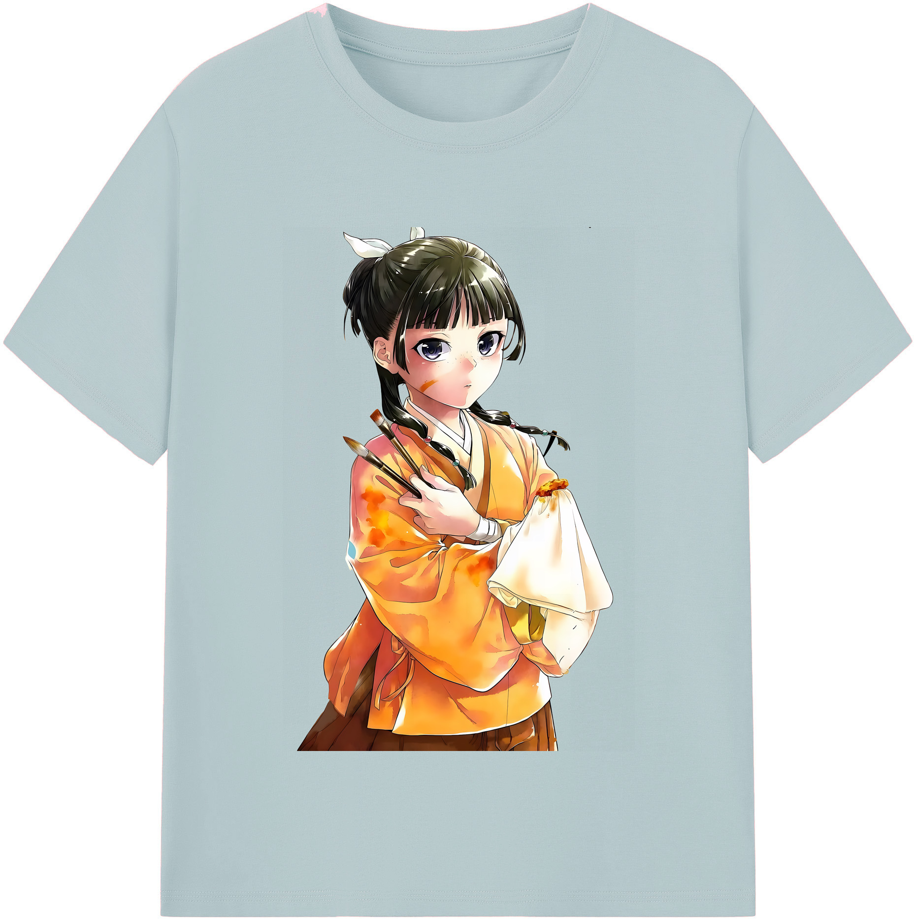（画像用） 薬屋のひとりごと The Apothecary Diaries 綿100％半袖Tシャツ（フロントプリント）